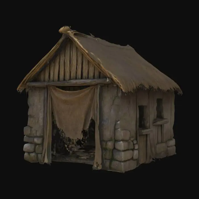 3D model for Cottage Refuge
