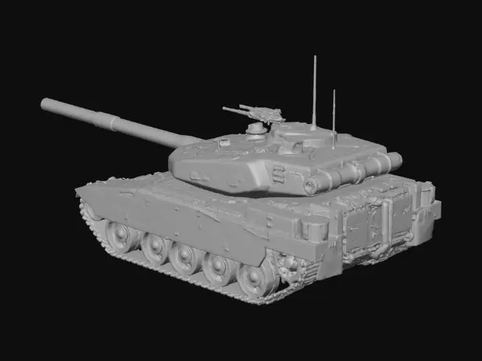 3D model for high tech tank