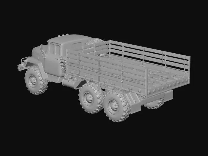 3D model for zil131