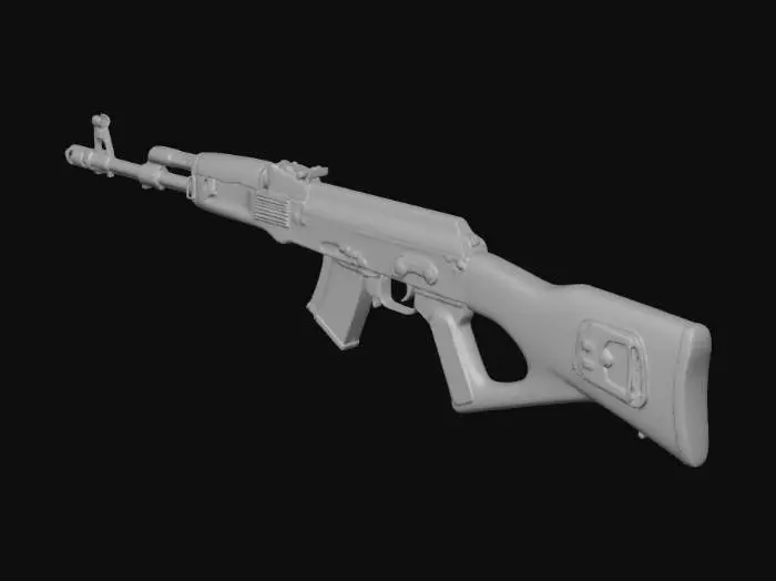 3D model for Rifle Silhouette