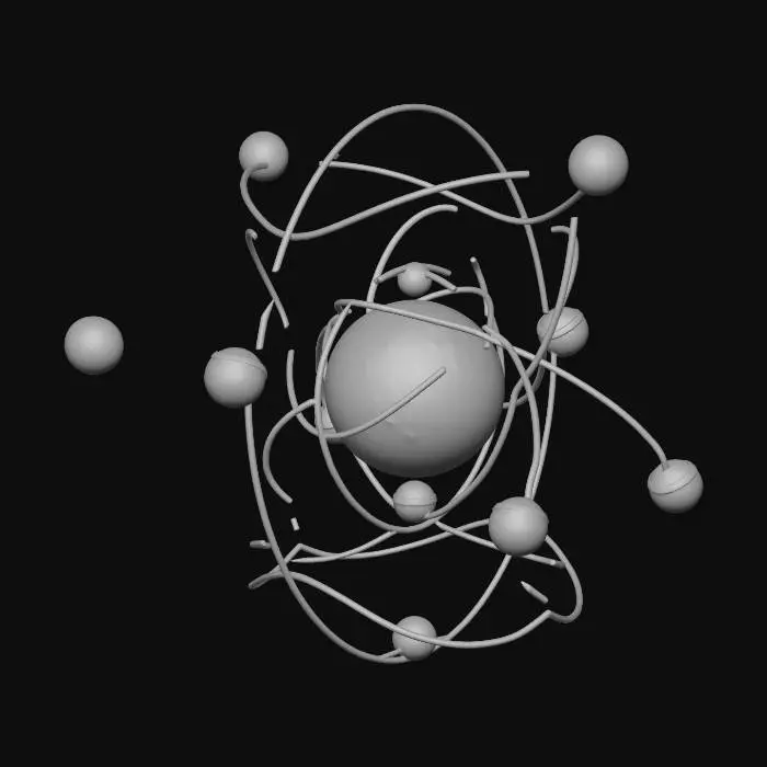 3D model for Atom