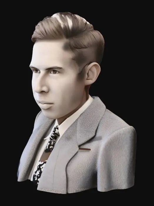 3D model for Gentleman's Portrait