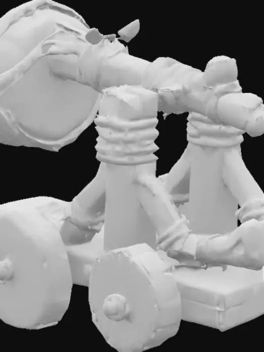 3D model for Stone Age Catapult