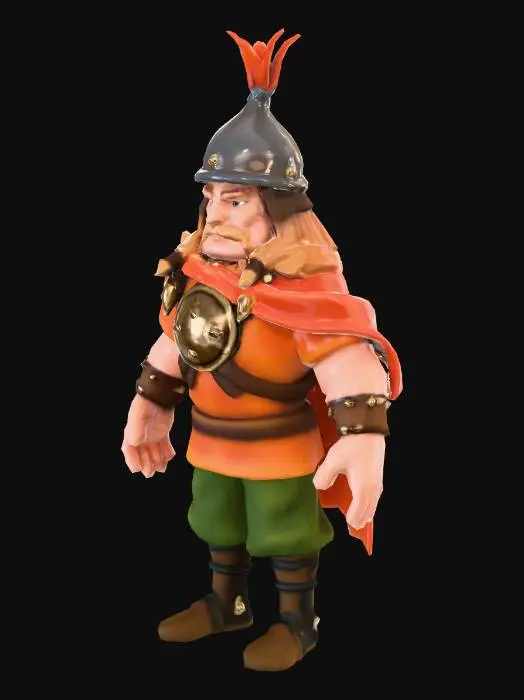 3D model for Warrior of the North, #Halloween2025#