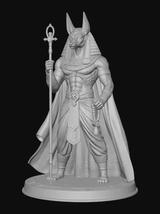 3D model for anubis