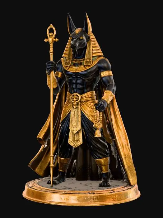 3D model for anubis