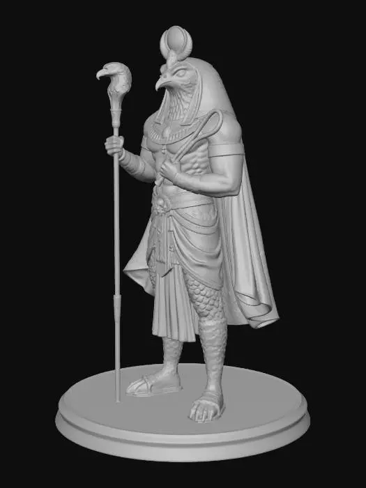 3D model for Egyptian god Horus (Ra)