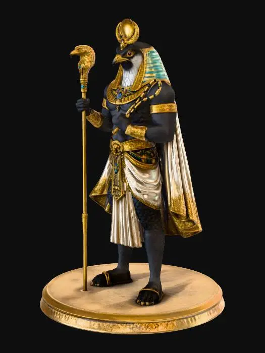3D model for Egyptian god Horus (Ra)