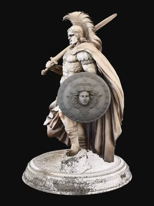 3D model for Roman gods mars