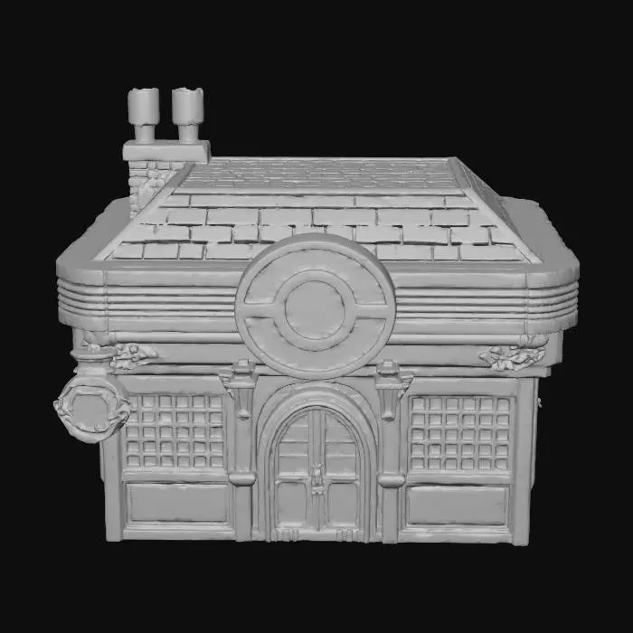 3D model for PokéCenter Building