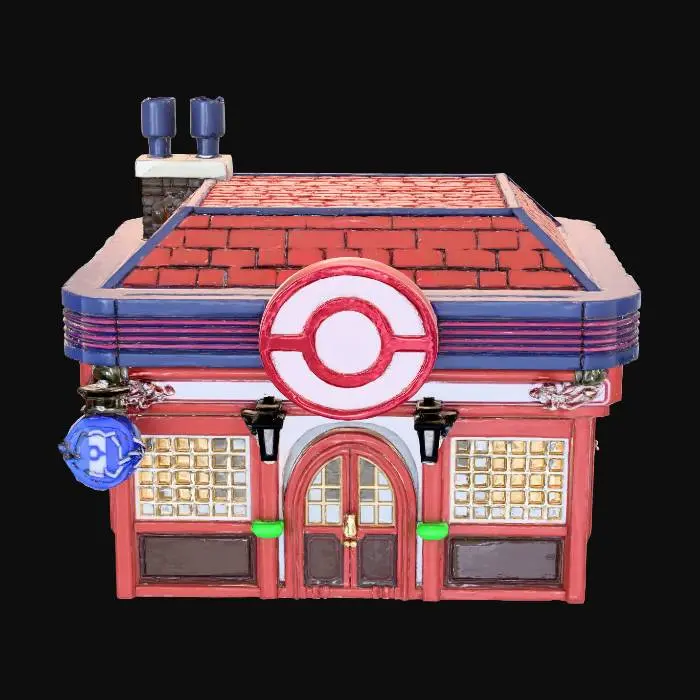 3D model for PokéCenter Building