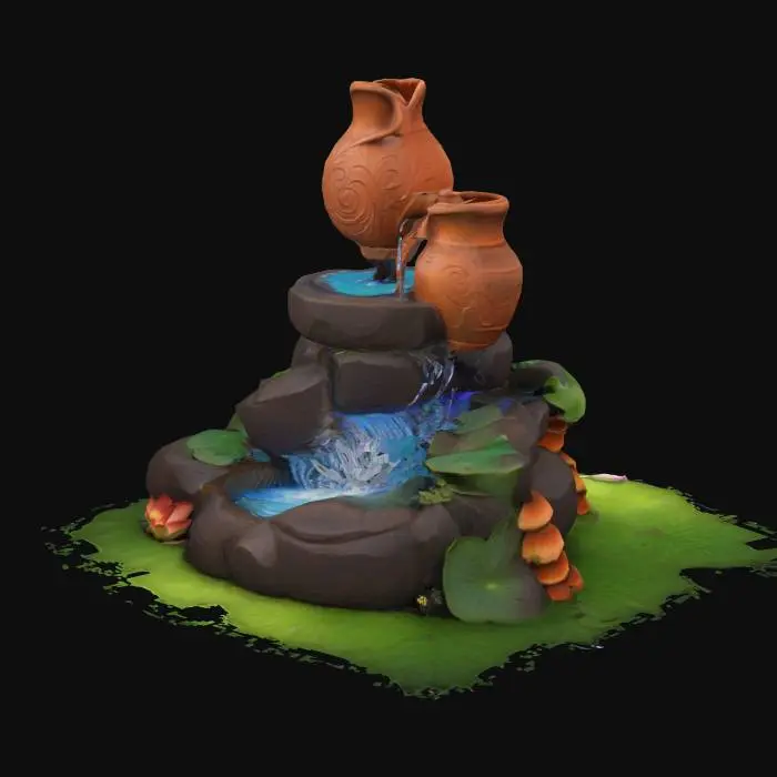 3D model for Serenity Oasis