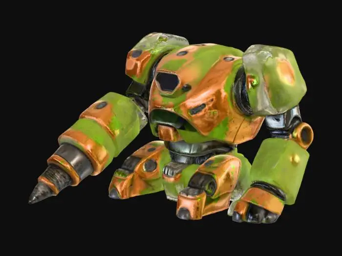 3D model for Drill Bot Rocker