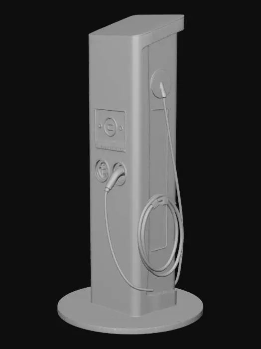 3D model for Electric Charger Station