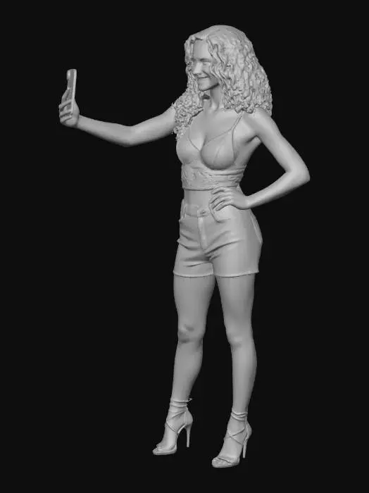 3D model for Selfie Moment