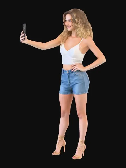 3D model for Selfie Moment