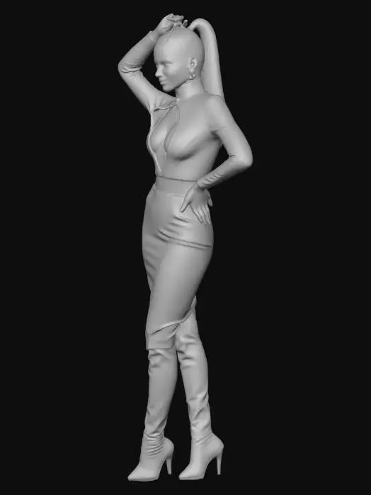 3D model for Elegance in Blue