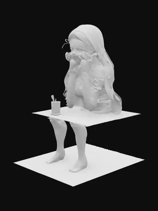 3D model for Hot Day Blues