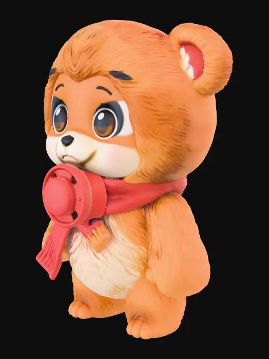 3D model for Monchichi im originaldesign