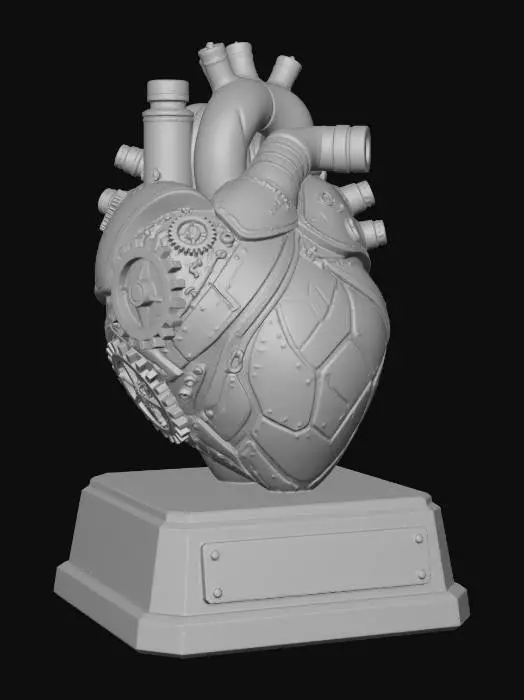 3D model for Steampunk Heart