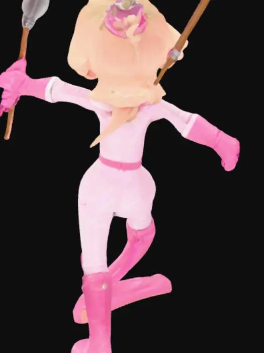 3D model for Biker Princess Peach