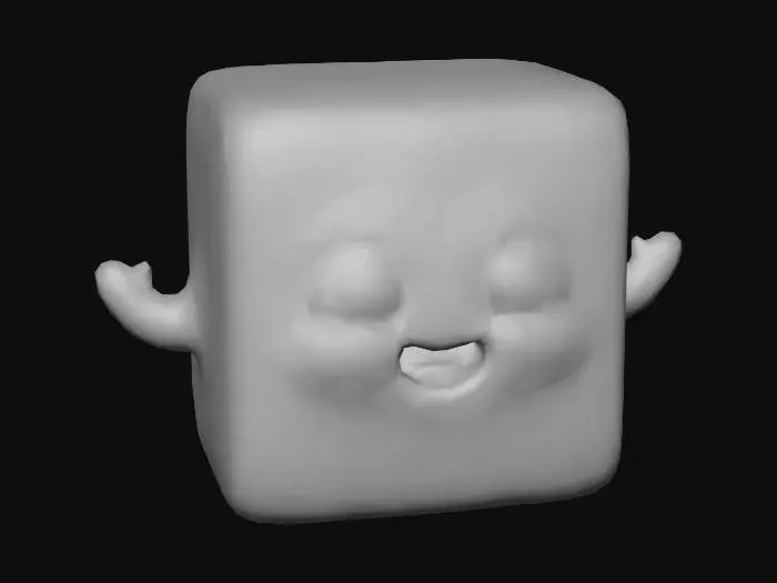 3D model for Jolly Green Cube