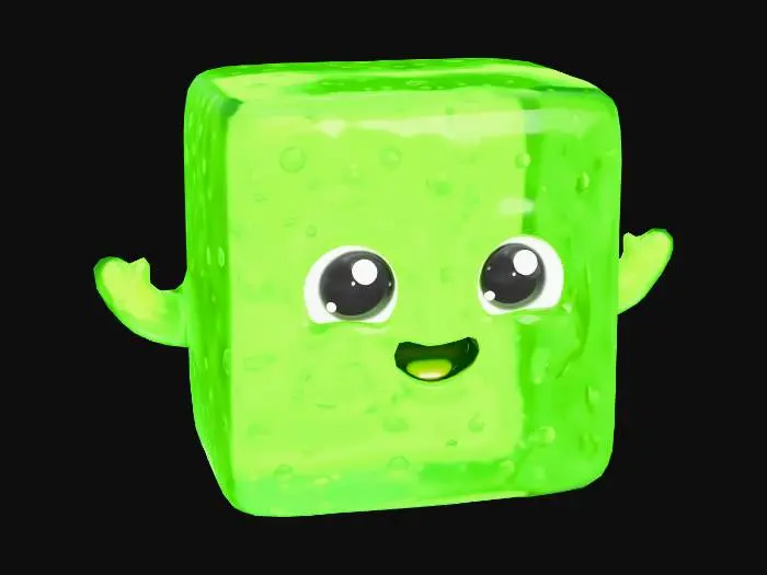 3D model for Jolly Green Cube