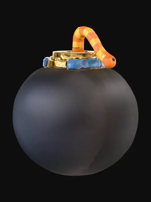 3D model for Bomb