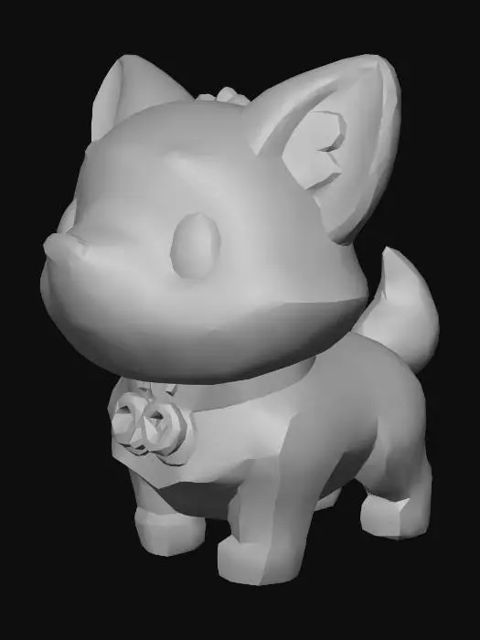 3D model for corgi