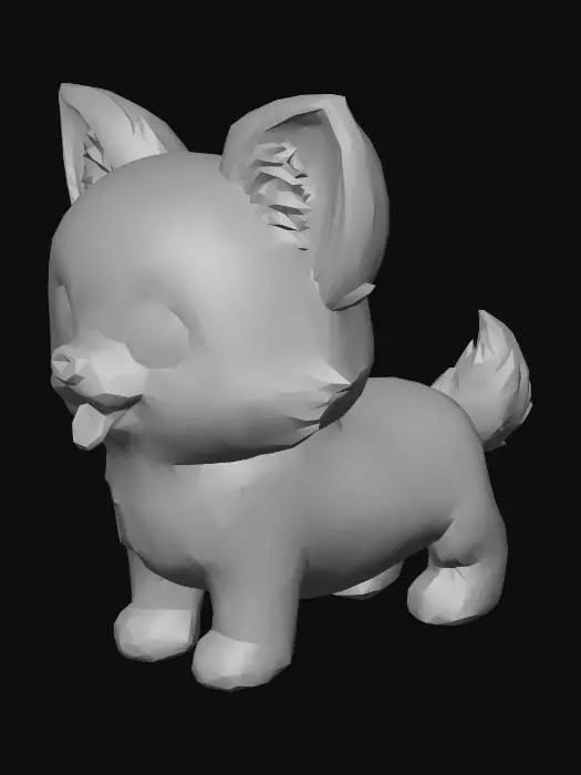 3D model for チワワ