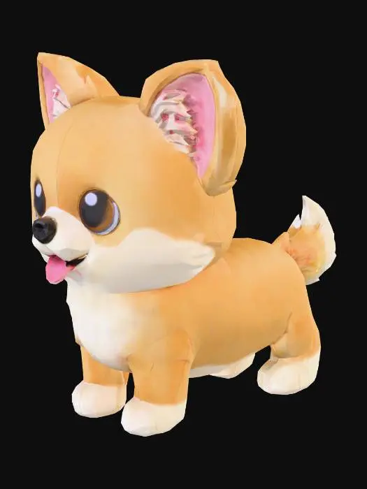 3D model for チワワ