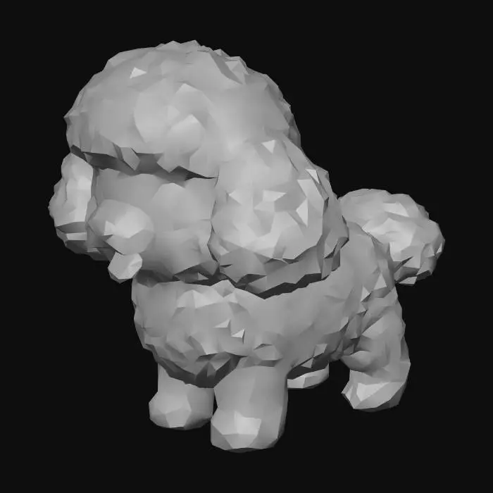 3D model for プードル