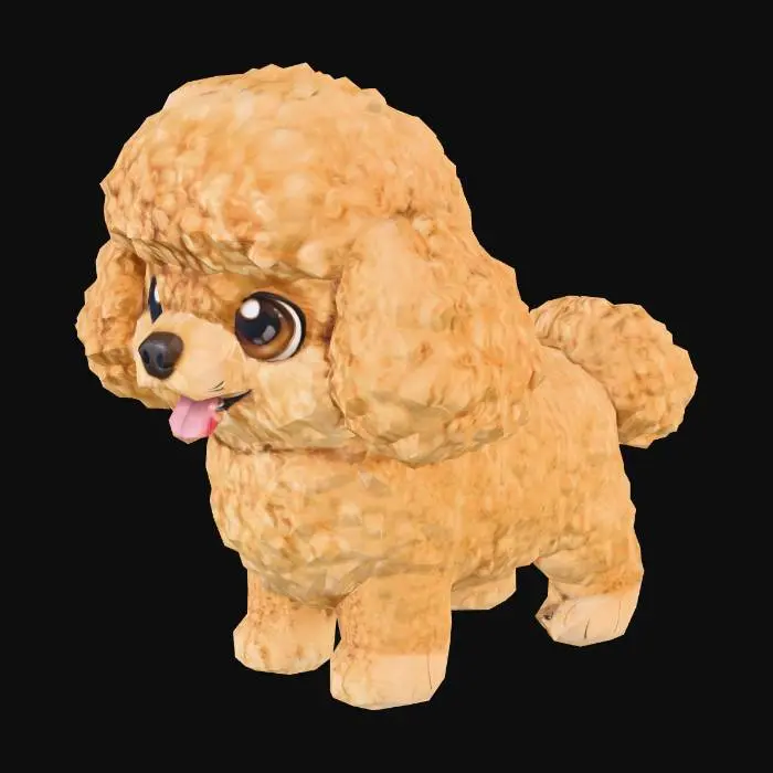 3D model for プードル