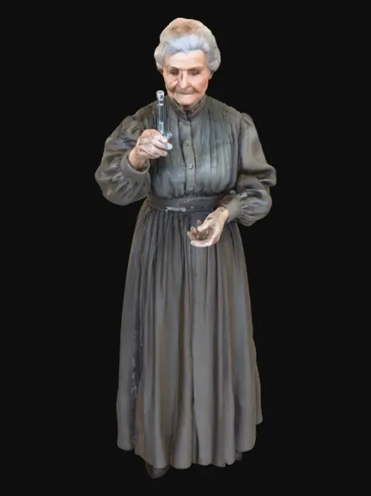 3D model for Scientist in Thought