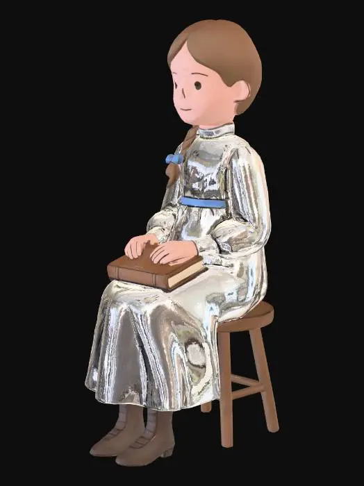 3D model for Young Reader Illustration