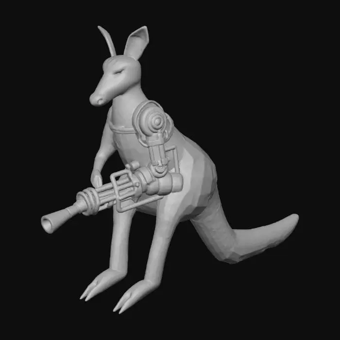 3D model for Kangaroo