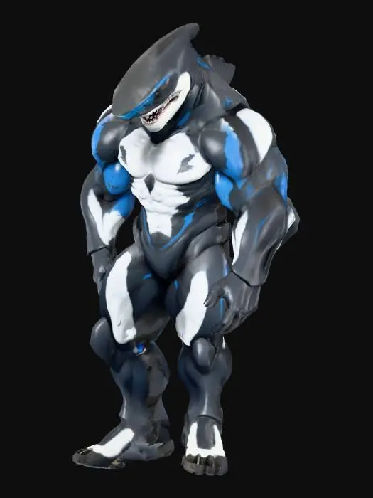 3D model for Shark Mech Avenger
