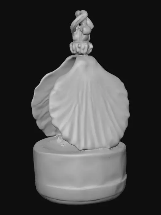 3D model for Shell Trinket Box