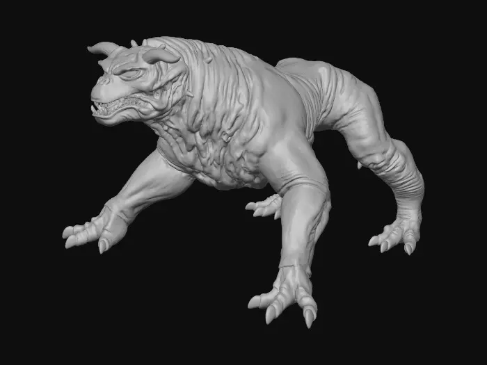 3D model for Terrorbeast