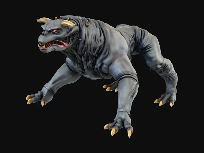 3D model for Terrorbeast