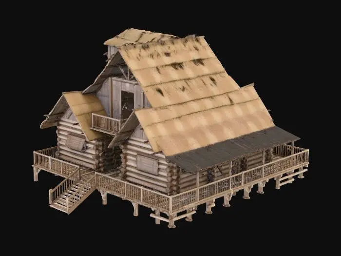 3D model for cabin 4