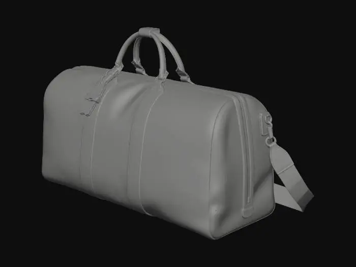 3D model for Gucci Monogram Duffle Bag