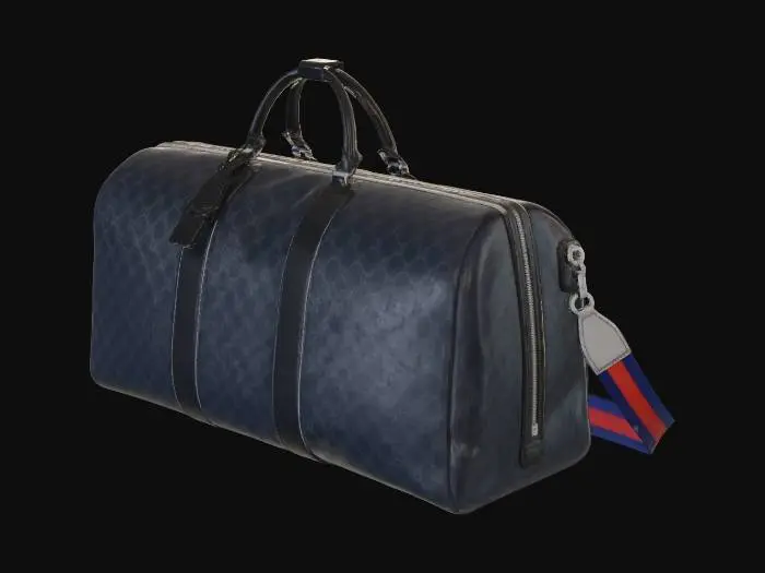 3D model for Gucci Monogram Duffle Bag