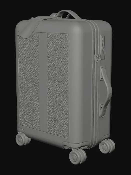 3D model for Gucci Monogram Rolling Suitcase