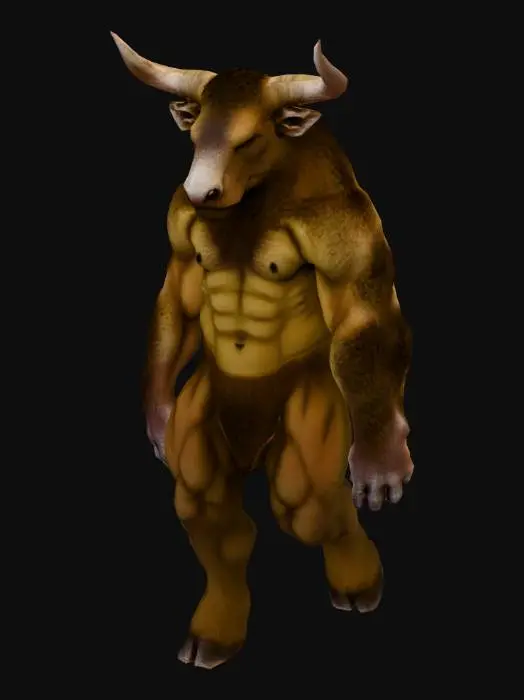 3D model for Minotaur Sentinel