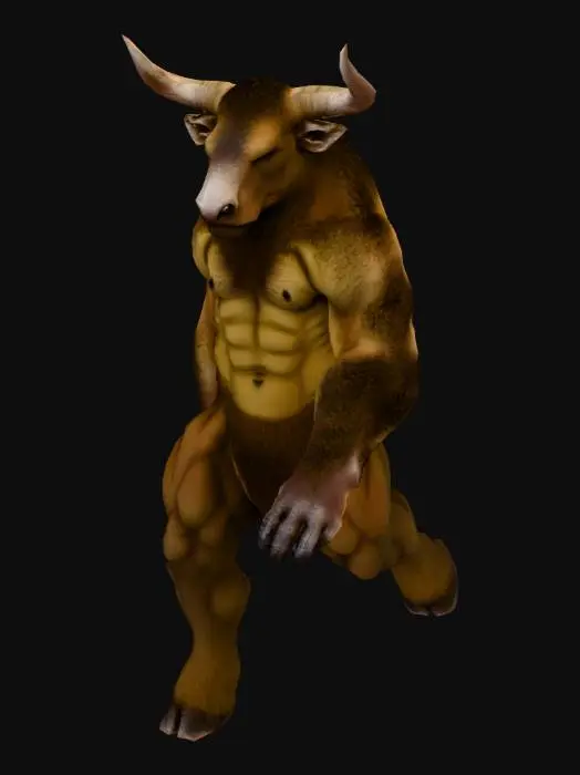 3D model for Minotaur Sentinel