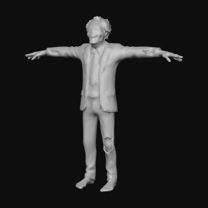 3D model for Zombie in the Cemetery
