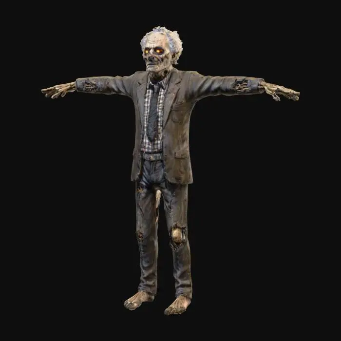3D model for Zombie in the Cemetery