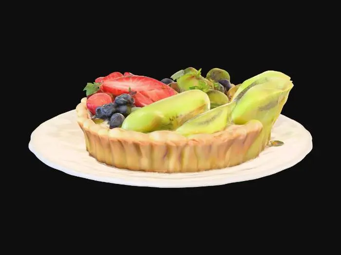 3D model for Fruit Tart Delight