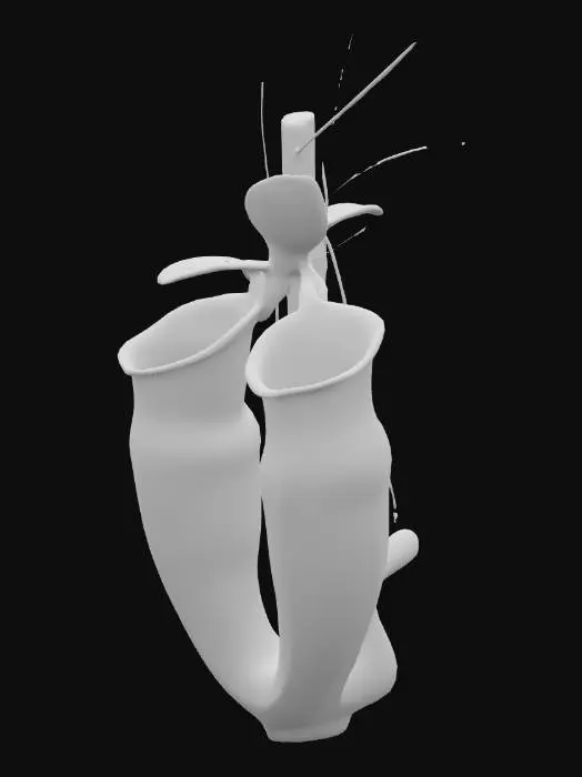 3D model for Twin Pitchers